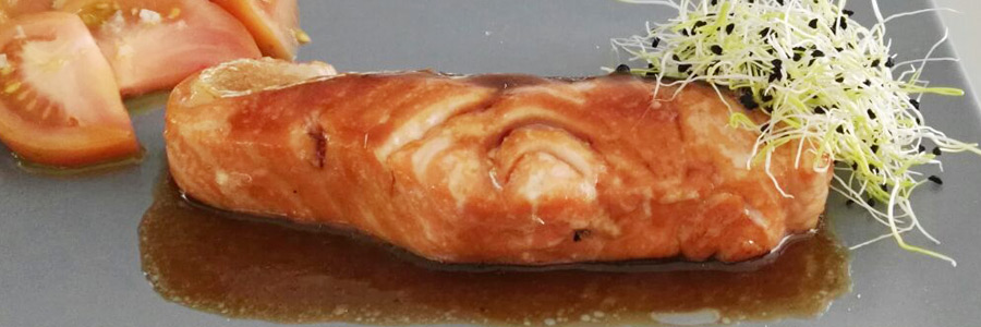 Salmón en Salsa Teriyaki